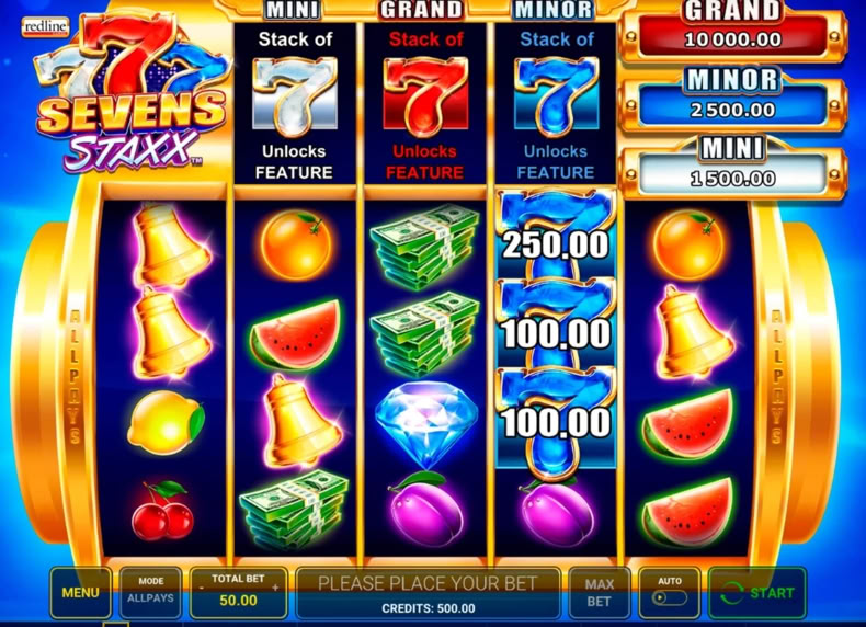 Sevens Staxx™ game - play for free