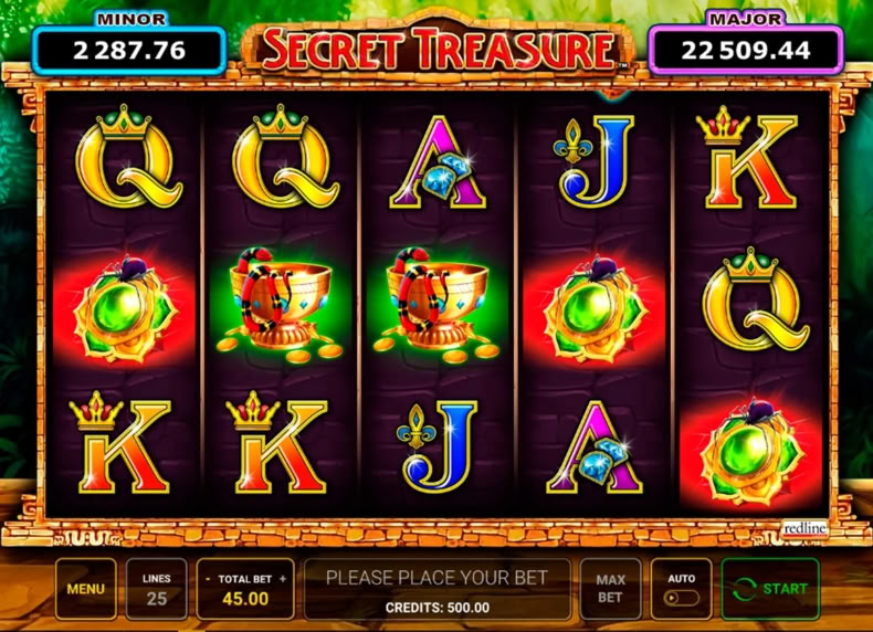 Secret Treasure™ game - play for free