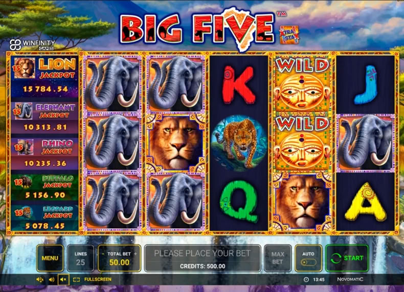 Big Five™ game - play for free