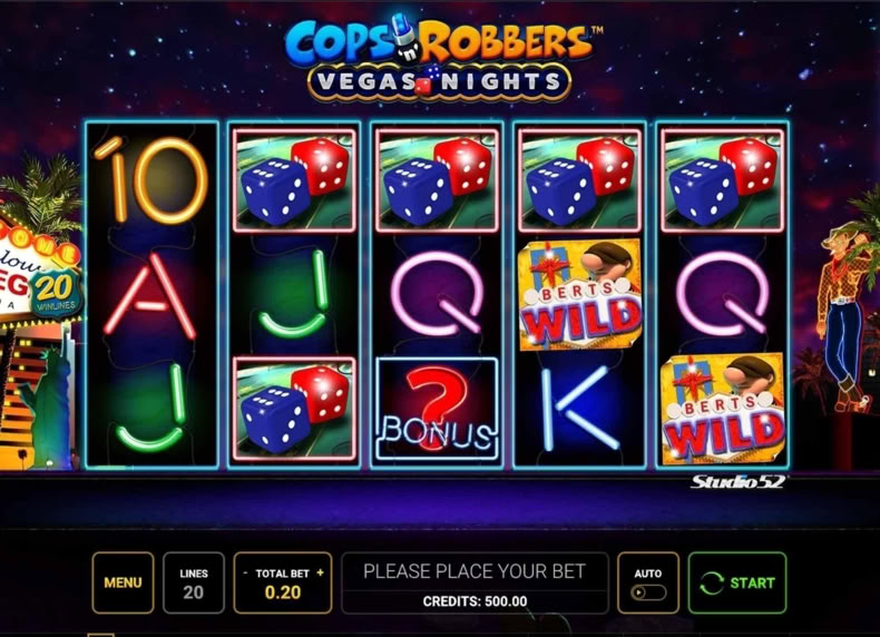 Cops ‘n’ Robbers™ Vegas Nights game - play for free