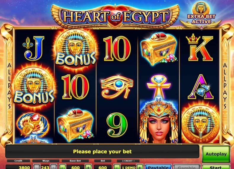 Heart of Egypt game - play for free
