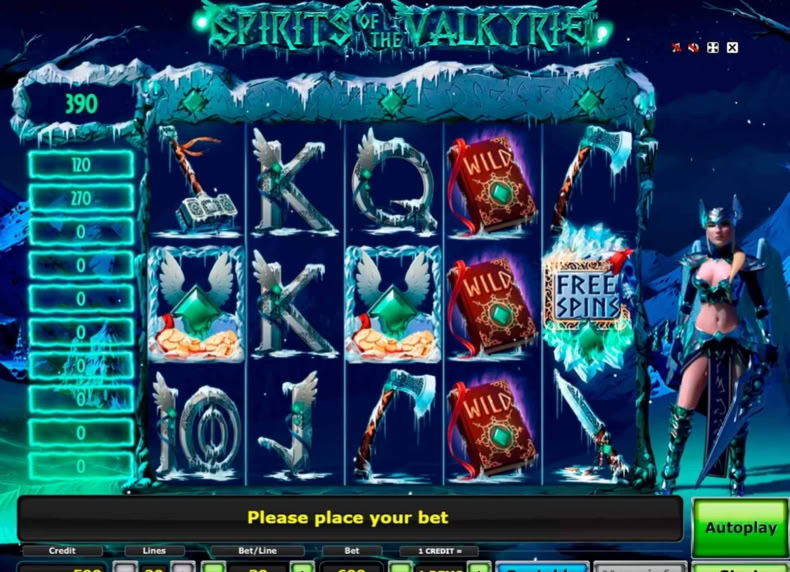 Spirits of the Valkyrie game - play for free