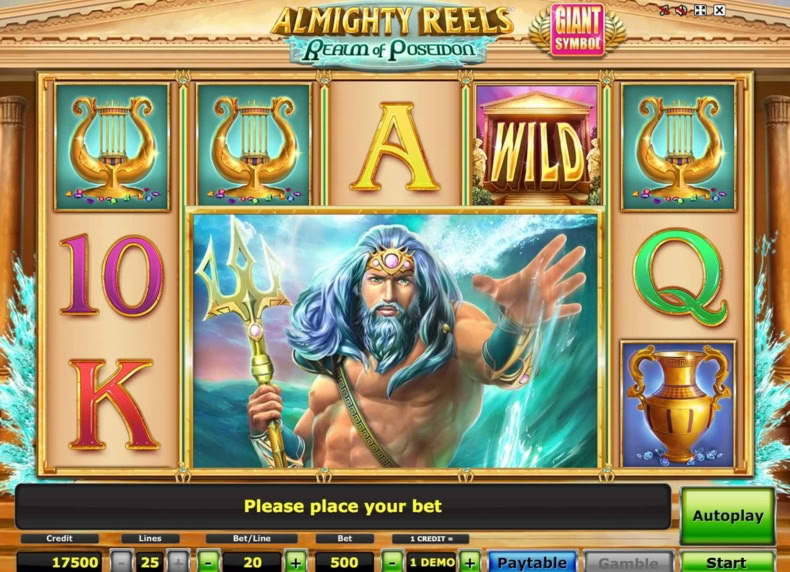 Almighty Reels™ – Realm of Poseidon game - play for free