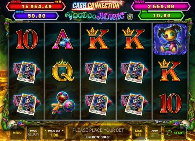 Cash Connection Voodoo Magic game - play for free