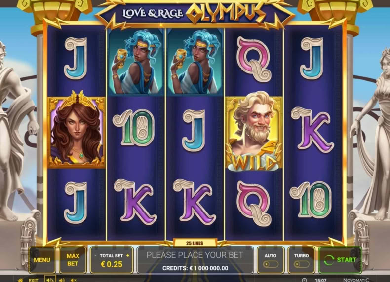Love Rage Olympus game - play for free