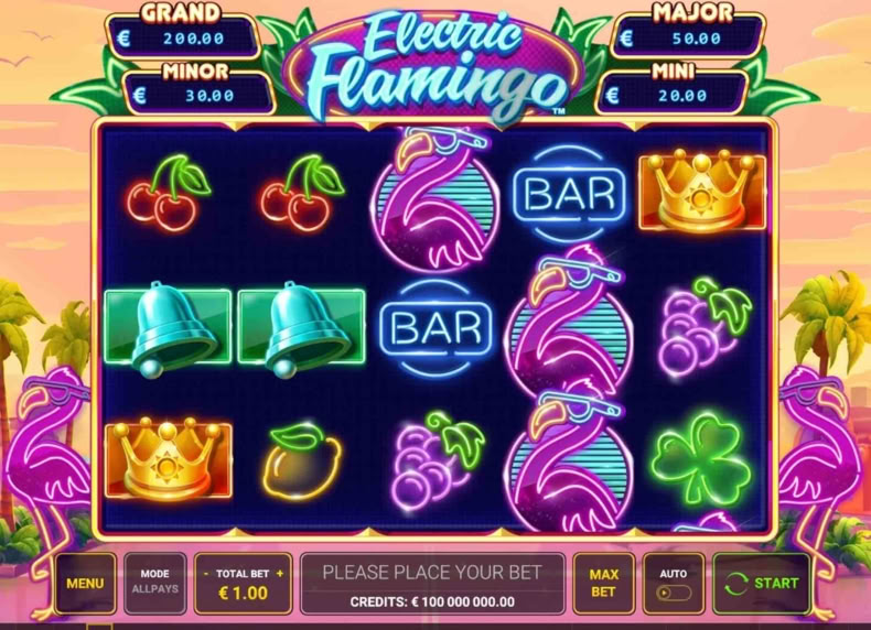 Electric Flamingo game - play for free