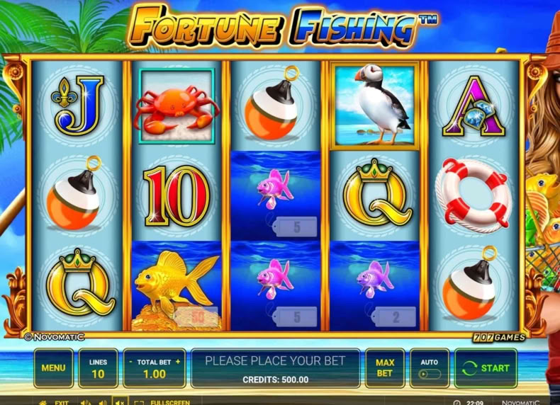 Fortune Fishing game - play for free