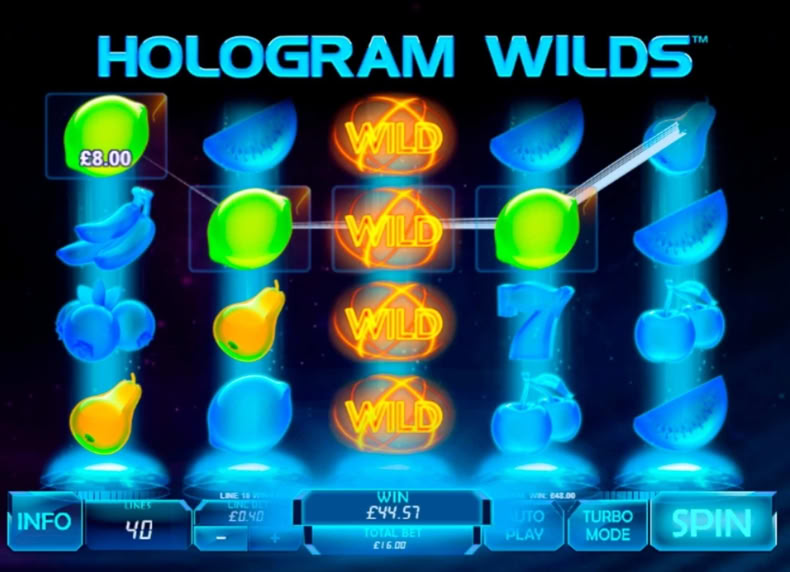 Hologram Wilds game - play for free