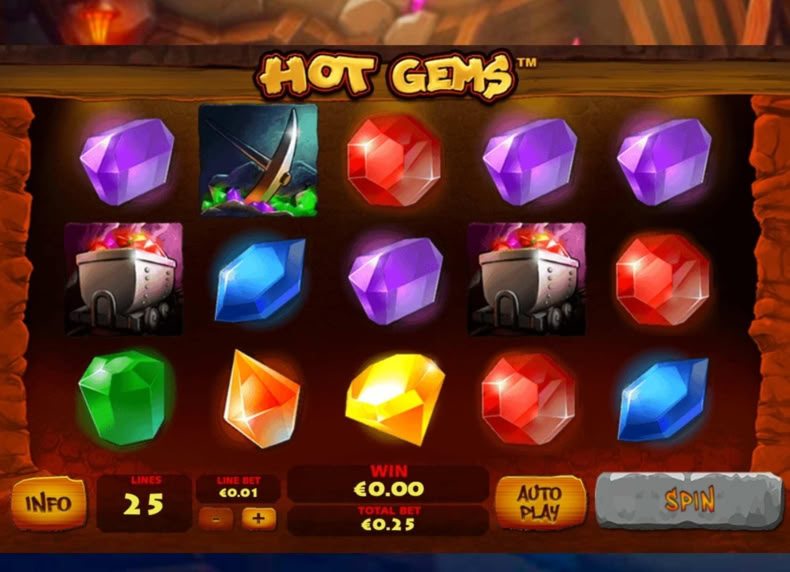 Hot Gems game - play for free