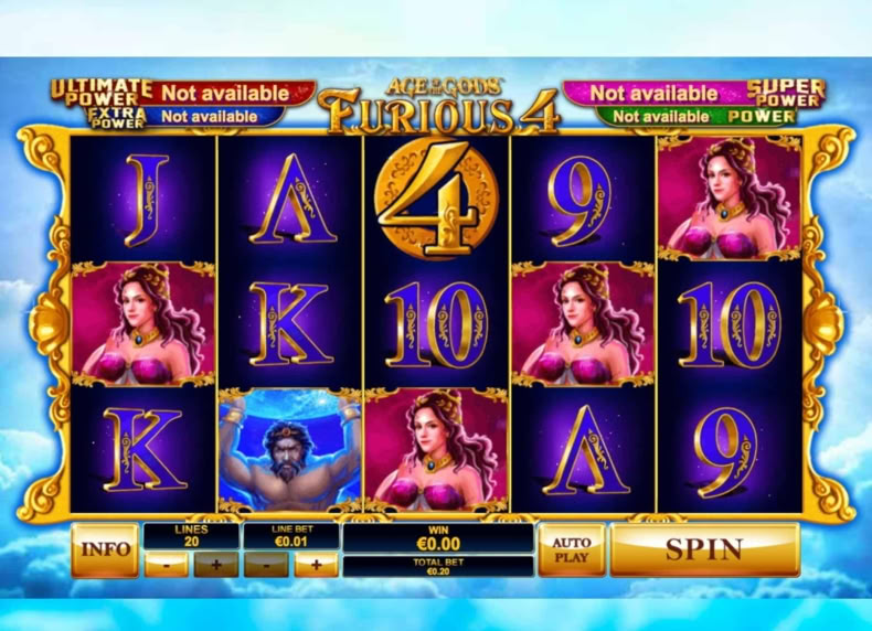 Age of the Gods™ Furious Four game - play for free
