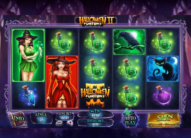 Halloween Fortune II game - play for free