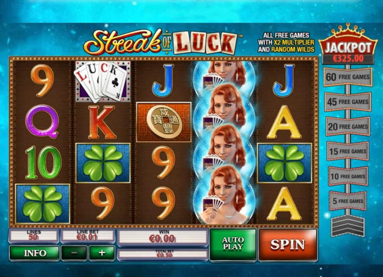 Streak of Luck game - play for free