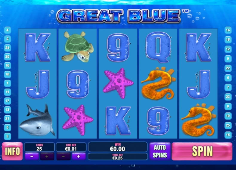 Great Blue game - play for free