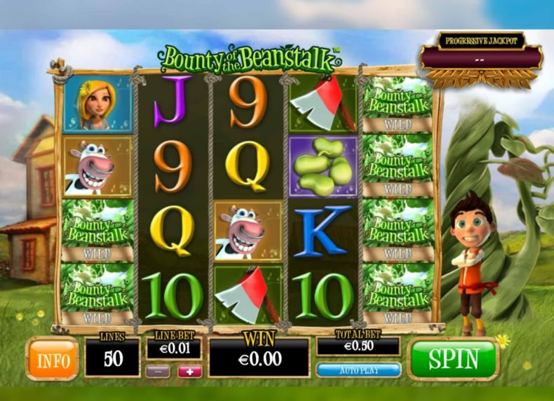 Bounty of the Beanstalk game - play for free