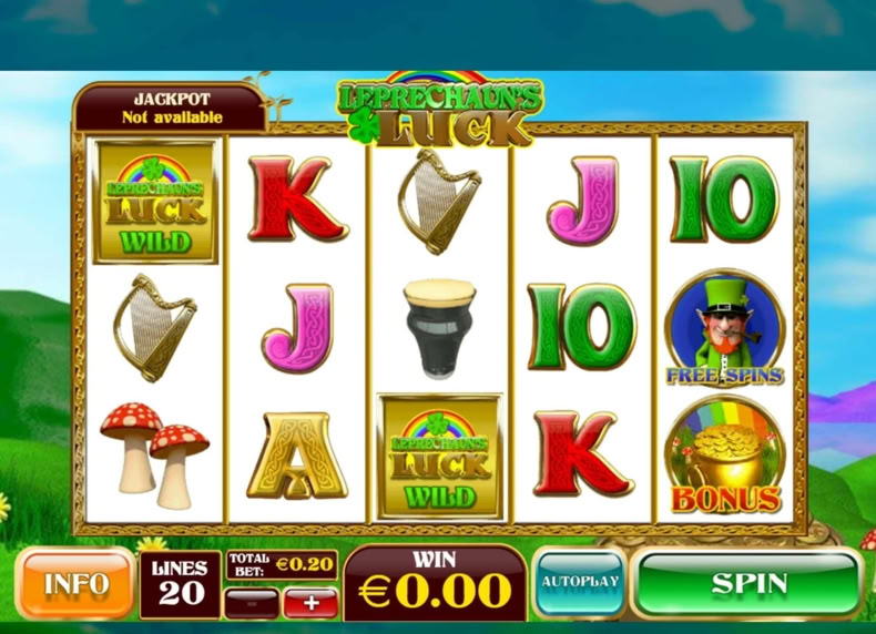 Leprechaun's Luck game - play for free