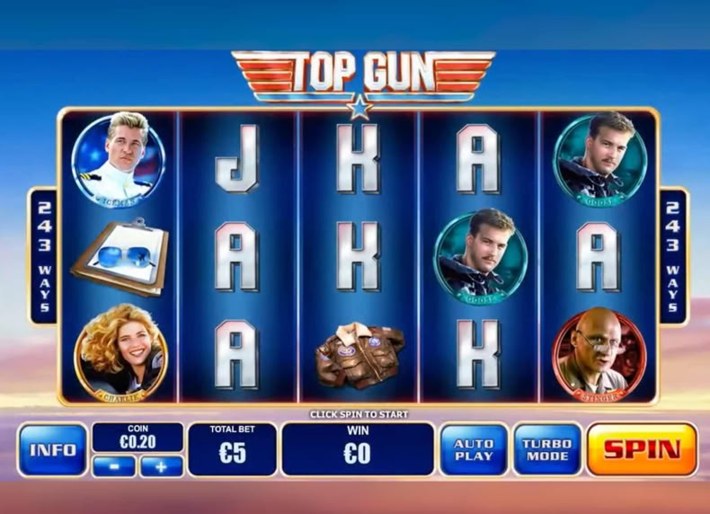 Top Gun game - play for free