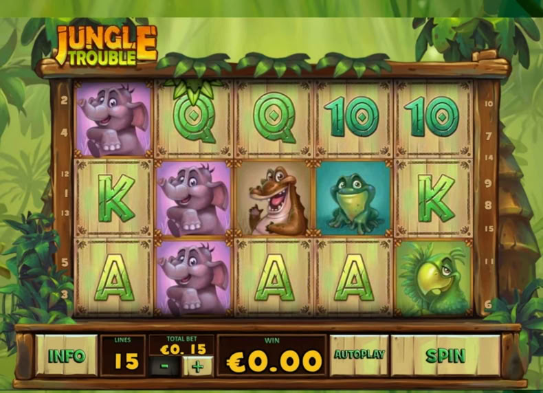 Jungle Trouble game - play for free