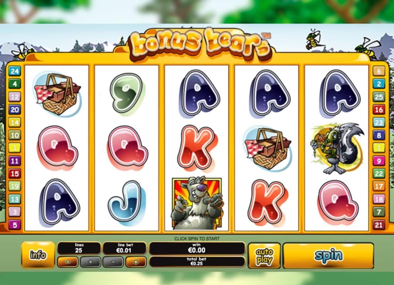 Bonus Bears game - play for free