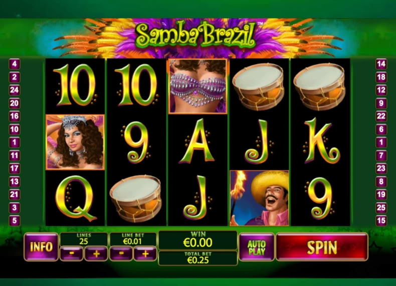 Samba Brazil game - play for free