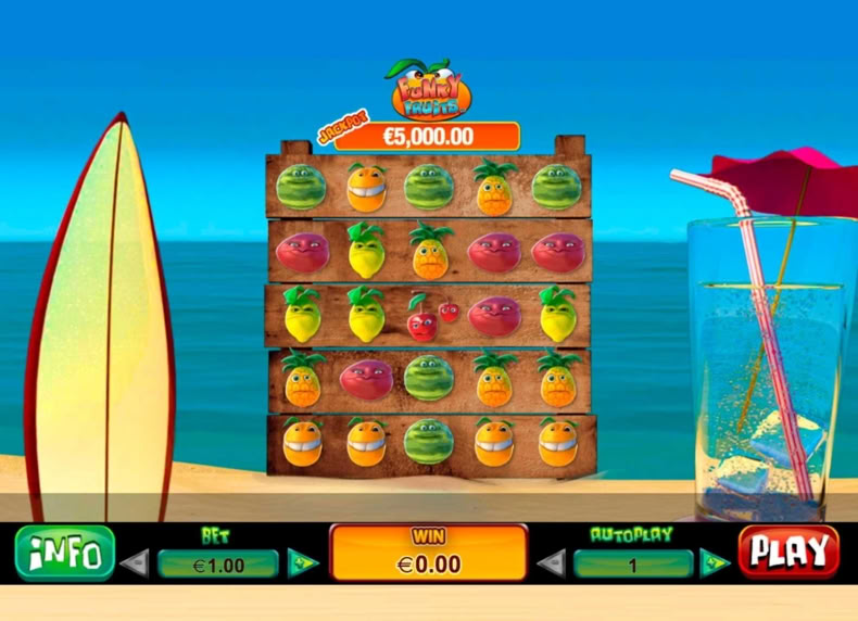 Funky Fruits game - play for free