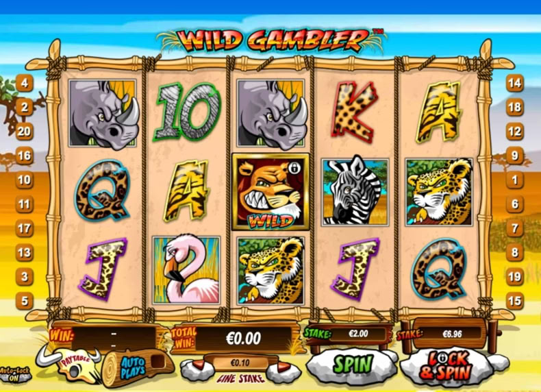 Wild Gambler game - play for free