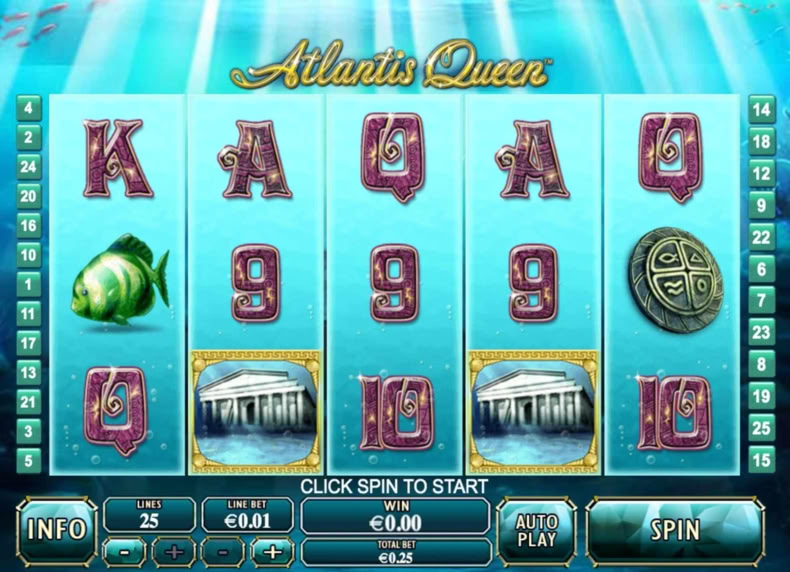 Atlantis Queen game - play for free