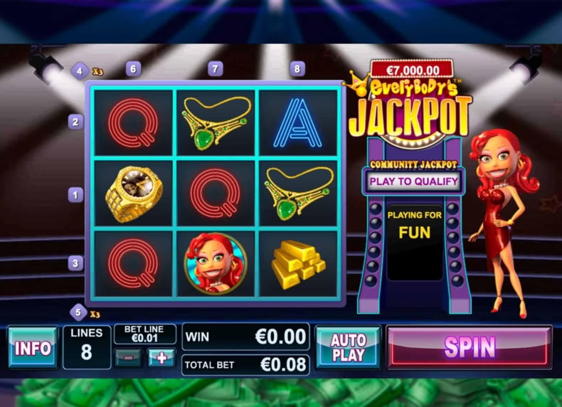 Everybody's Jackpot game - play for free