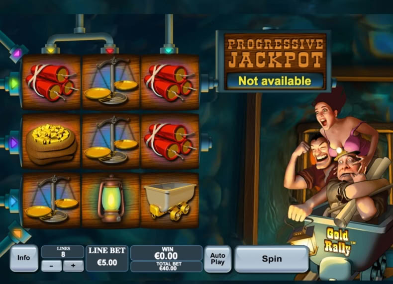 Gold Rally game - play for free
