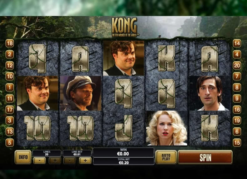 Kong game - play for free
