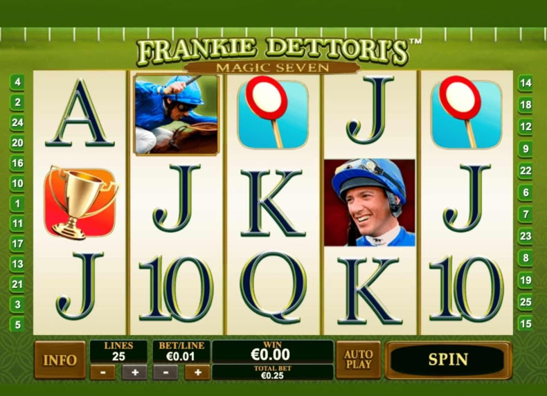 Frankie Dettori's Magic Seven game - play for free