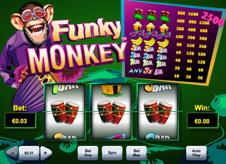 Funky Monkey game - play for free