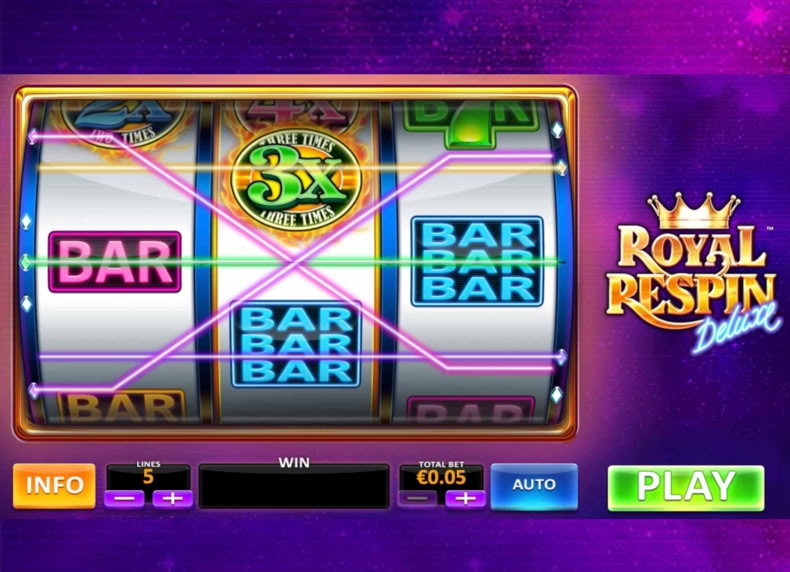 Royal Respin Deluxe game - play for free