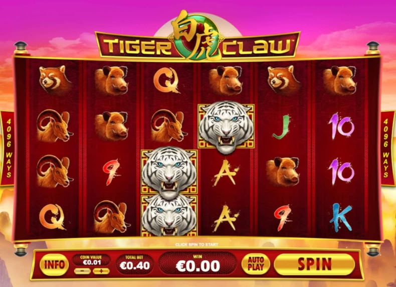 Tiger Claw game - play for free