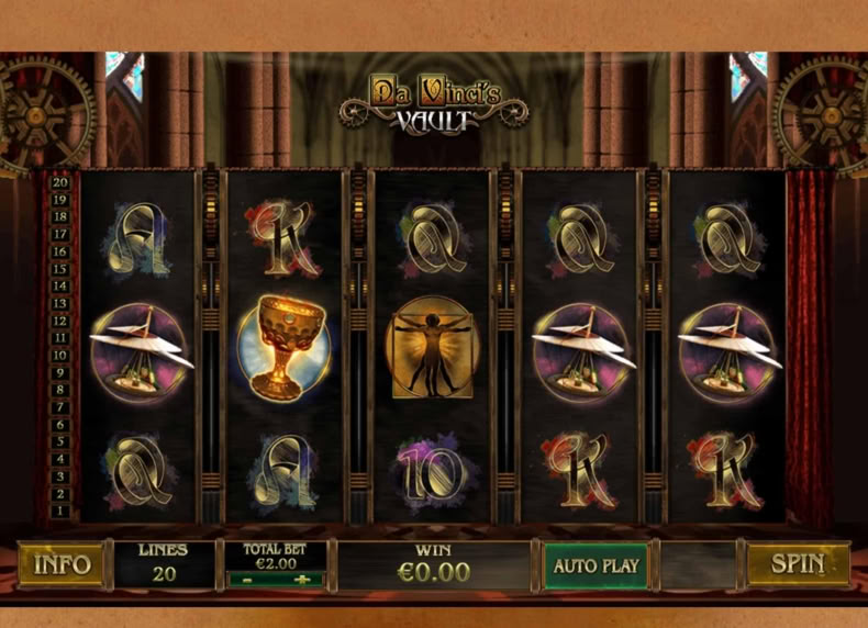 Da Vinci's Vault (non PTPP) game - play for free