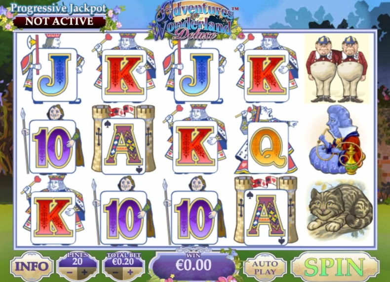 Adventures in Wonderland Deluxe game - play for free