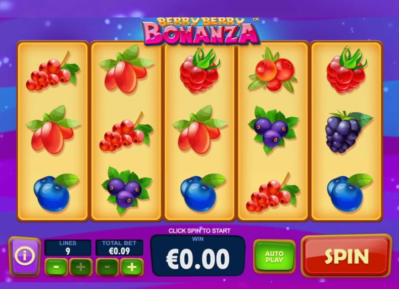 Berry Berry Bonanza game - play for free