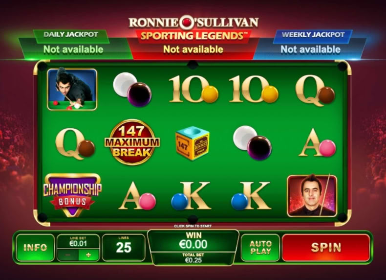 Ronnie O'Sullivan: Sporting Legends game - play for free