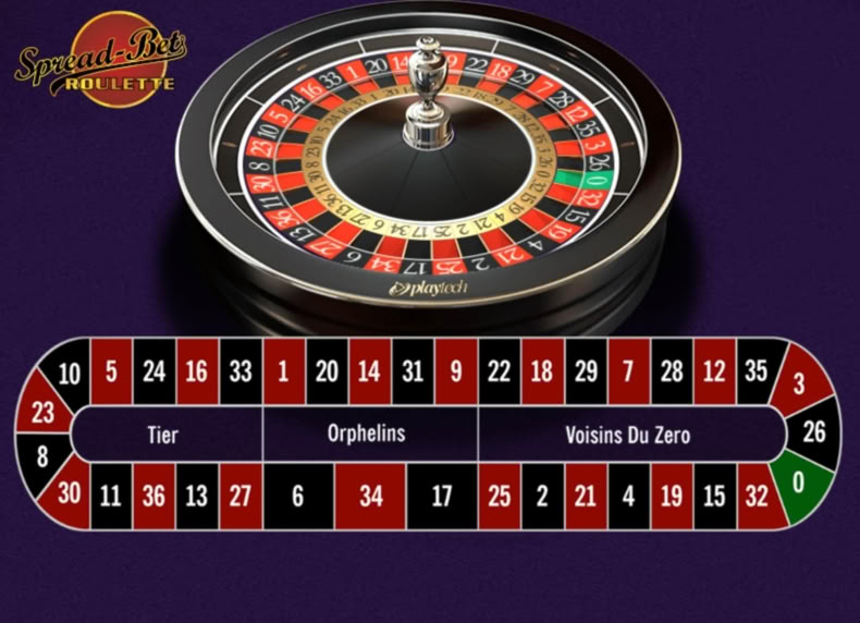 Spread Bet Roulette game - play for free