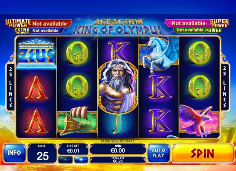 Age of the Gods: King of Olympus game - play for free