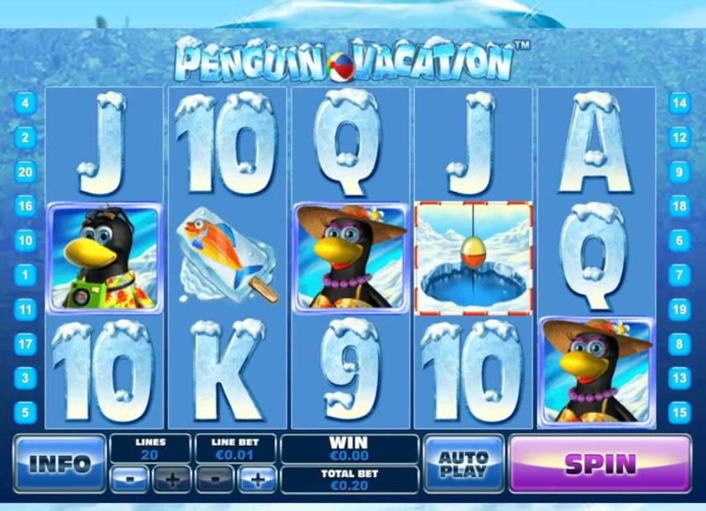 Penguin Vacation game - play for free
