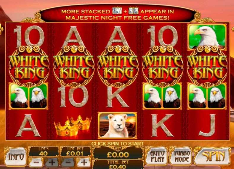 White King II Malta game - play for free