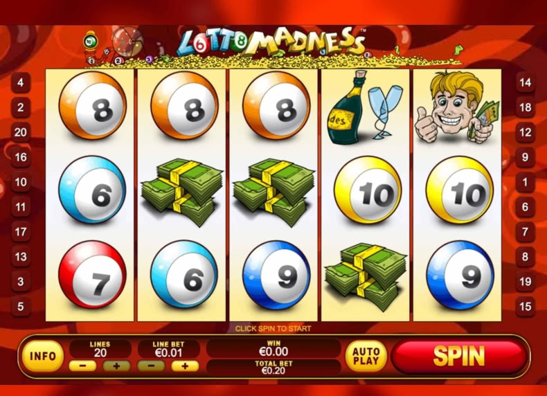Lotto Madness game - play for free
