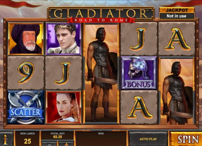 Gladiator Road to Rome game - play for free