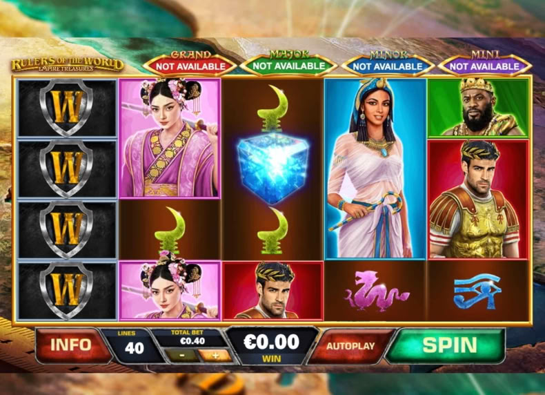 Rulers of the World: Empire Treasures game - play for free