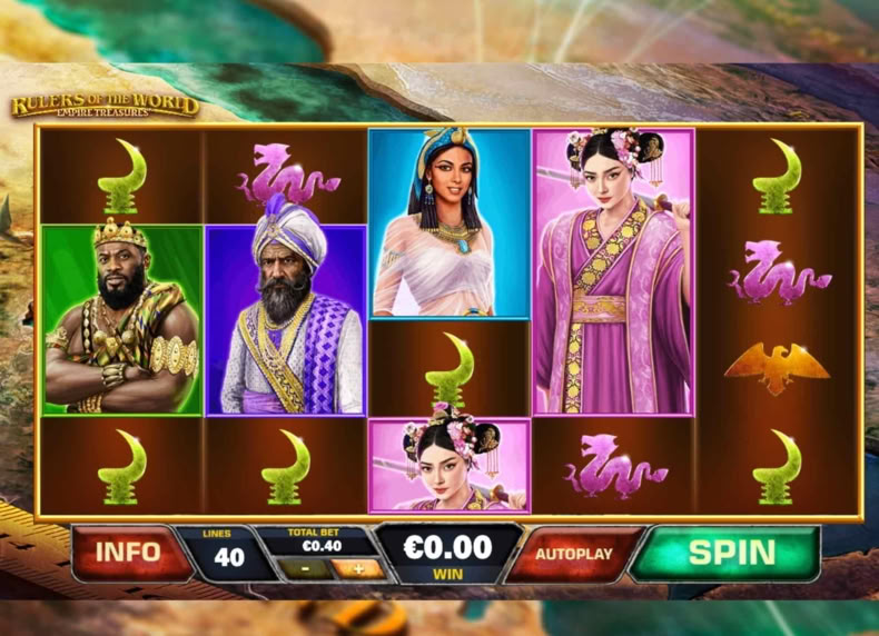 Rulers of the World: Empire Treasures GNJP game - play for free