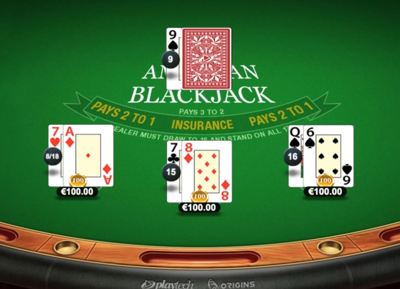 American Blackjack game - play for free