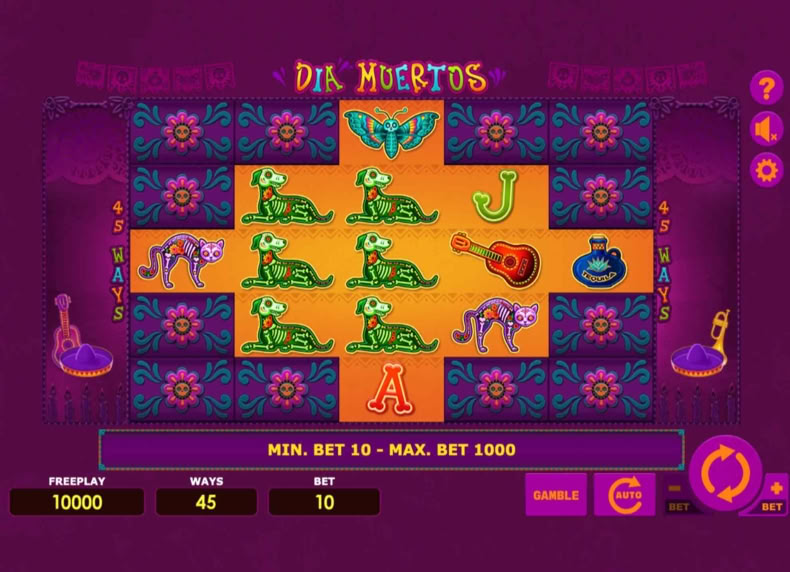 Dia Muertos game - play for free