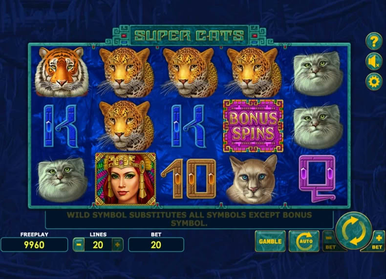 Super Cats game - play for free