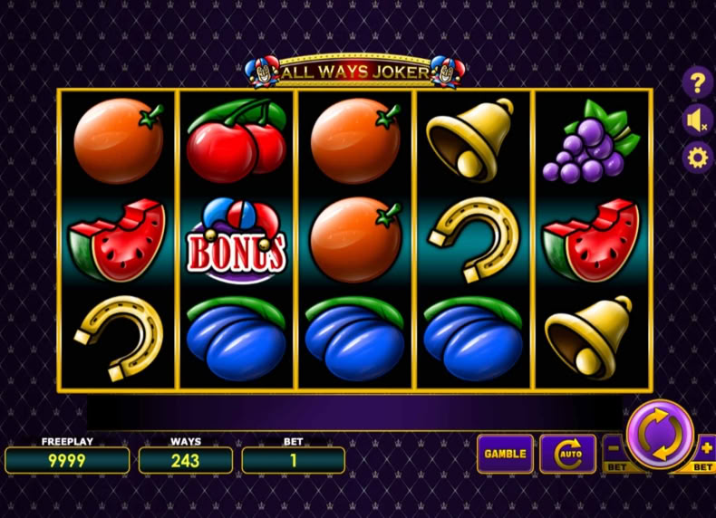 All Ways Joker game - play for free