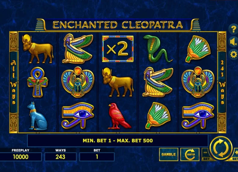Enchanted Cleopatra game - play for free